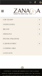 Mobile Screenshot of gioielleriazanaga.com
